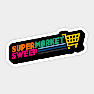 Supermarket Sweep Rainbow Sticker